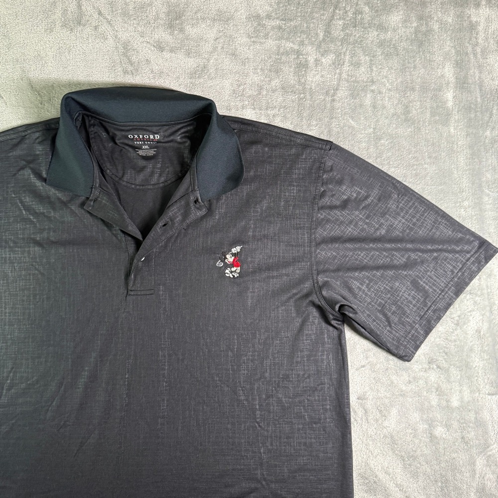 Oxford Mickey Mouse Golf Polo Shirt Disney XXL